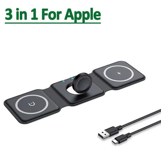 3 in 1 Magnetic Wireless Charger Dock